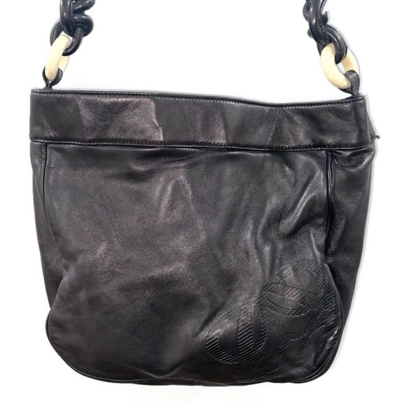 VTG Loewe Madrid Black Leather Bag